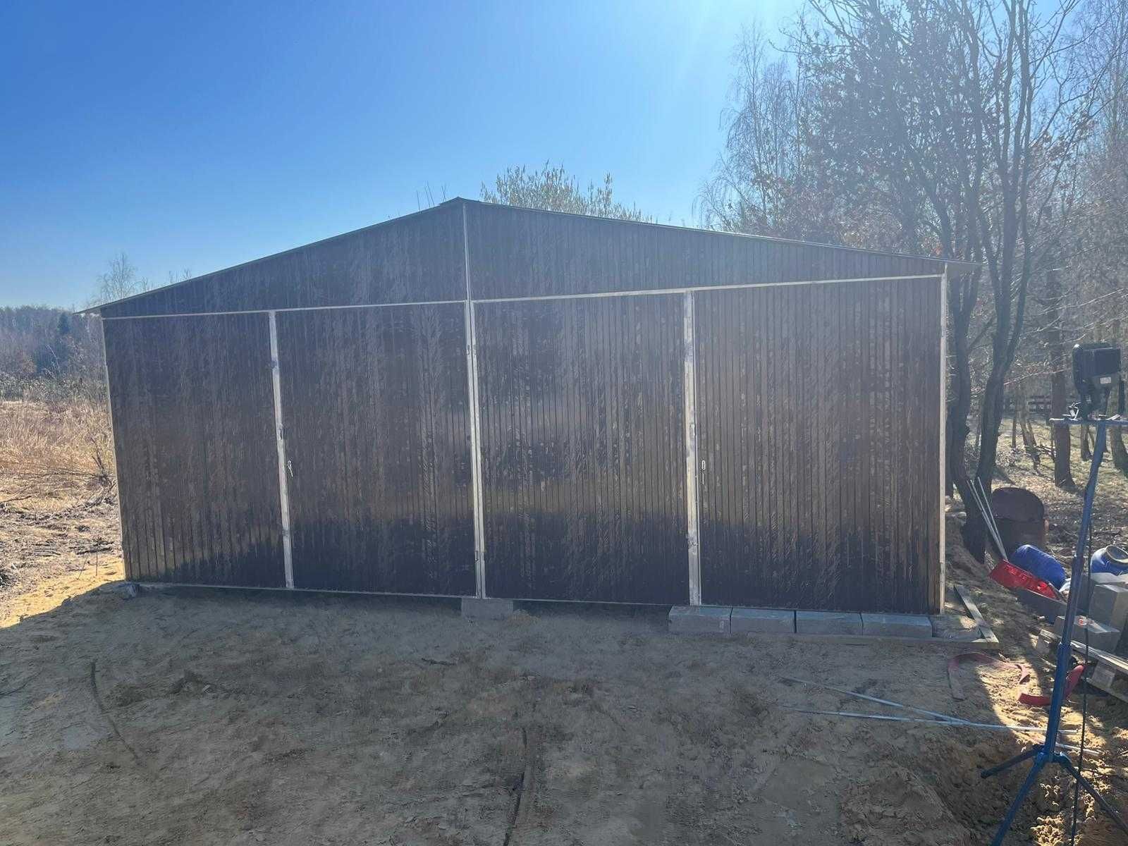 Garaż blaszak 6x5 Garaż blaszany Wiata Hala Producent 6x8 5x7 7x7 6x6