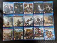 Jogos novos e usados para PS4 (Preços na descrição)