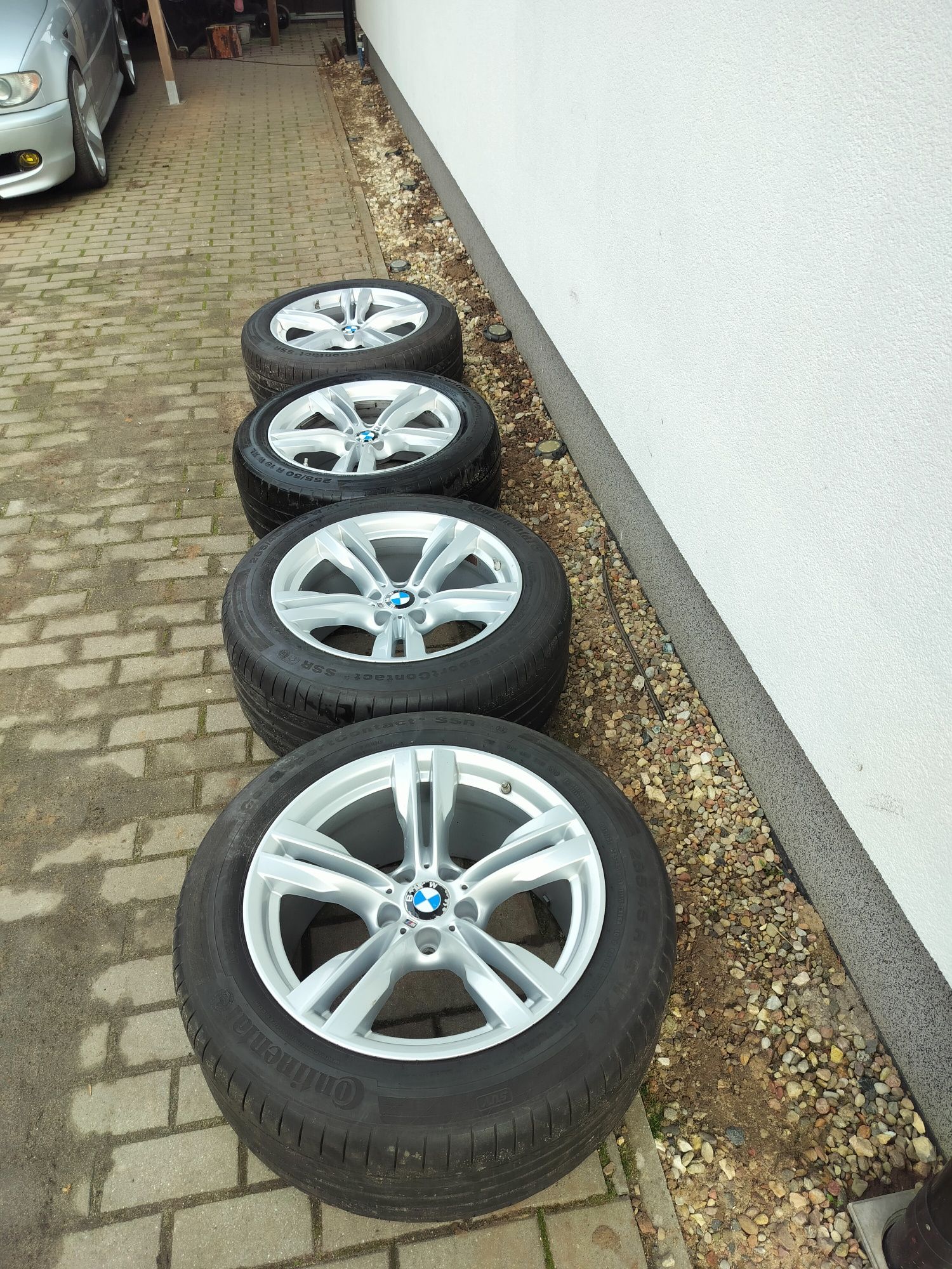 Felgi mpakiet bmw 19" 9/10" org BMW kpl 5x120 x f e