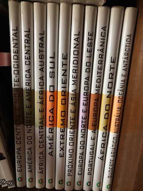 Coleção de 10 livros Terras e Gentes