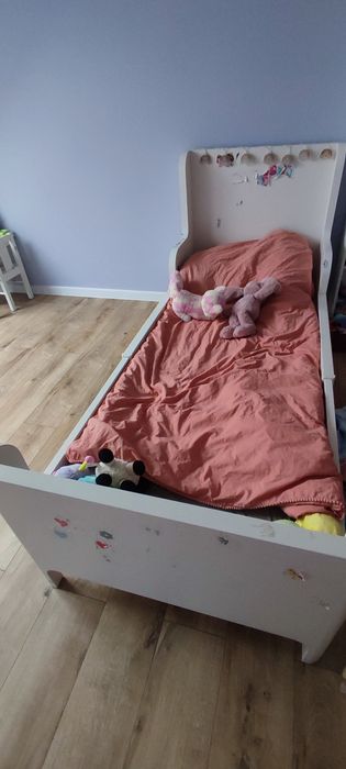 Meble do pokoju dziecięcego IKEA BUSUNGE, łóżko SUNDVIK