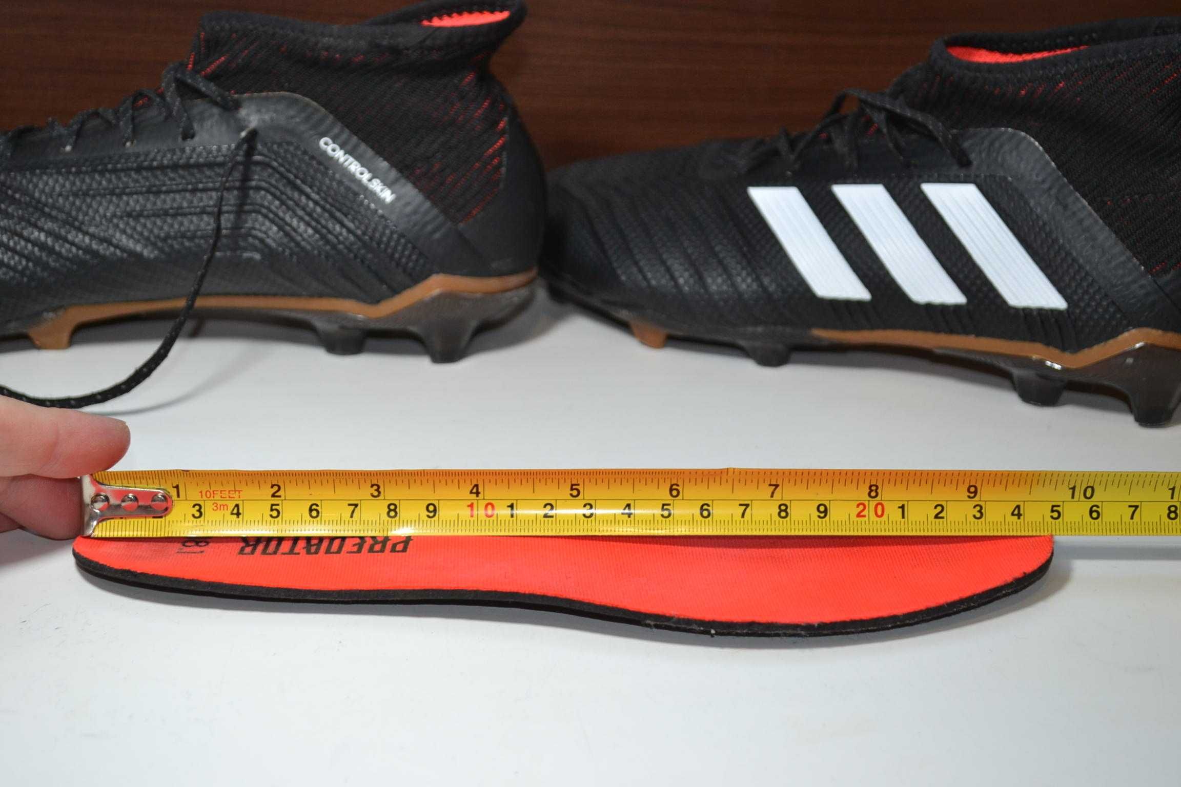 adidas predator 18.1 fg 38.5р бутсы бампы шиповки копочки оригинал