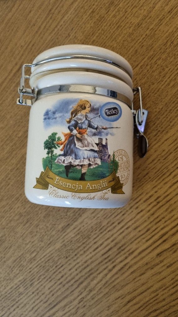 Pojemnik na herbatę Tetley kolekcjonerski