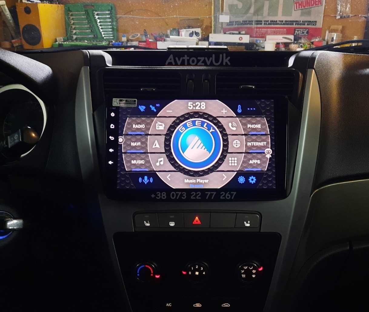 Магнитола EC8 GEELY Emgrand GX7 EX7 X7 ЕХ7 EC8 GPS 2 din Android 14