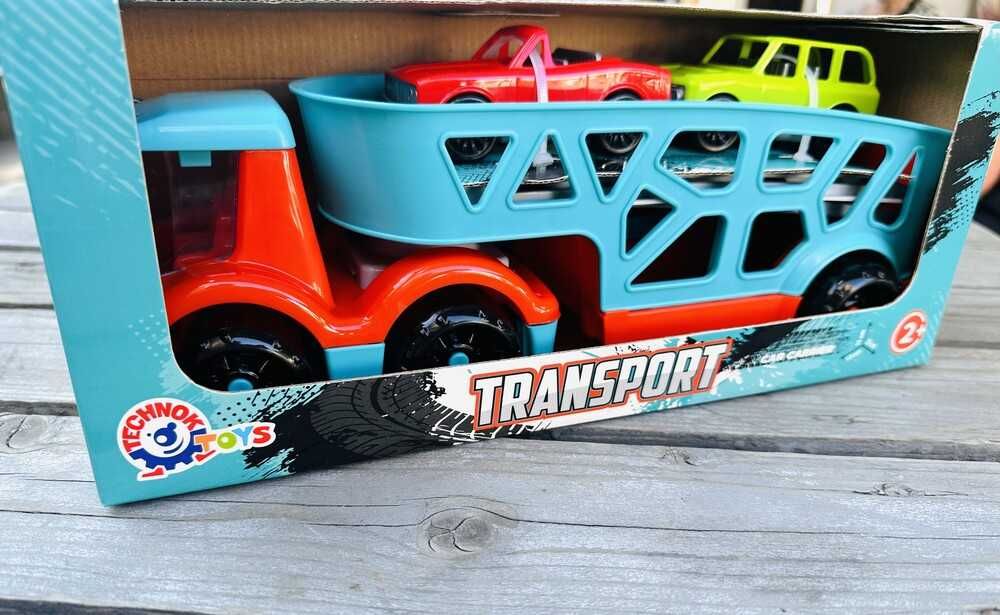 Машина автовоз Технок 0938 зі спуском з 2 машинками в наборі