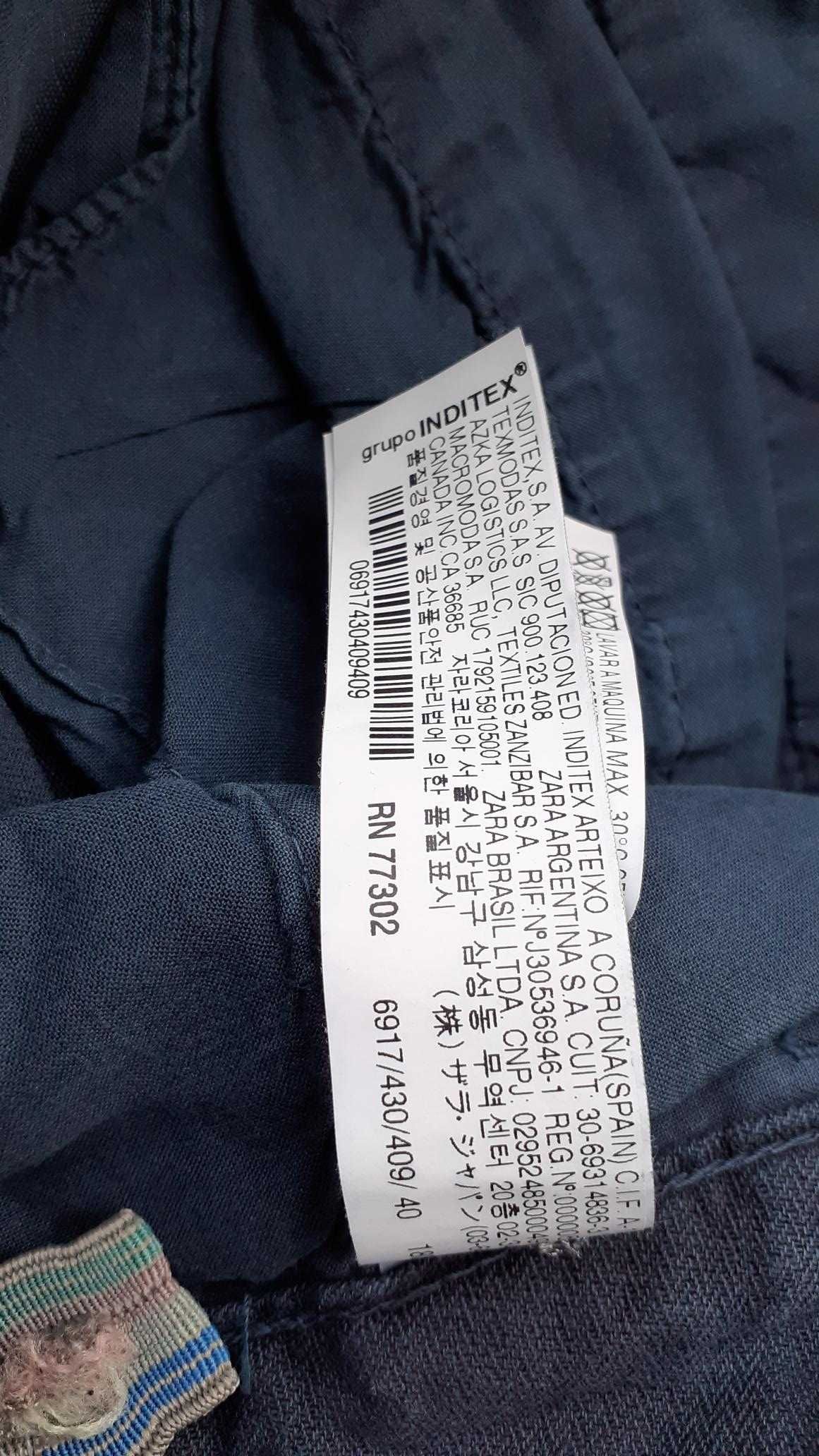 calças homem chino homem zara 40