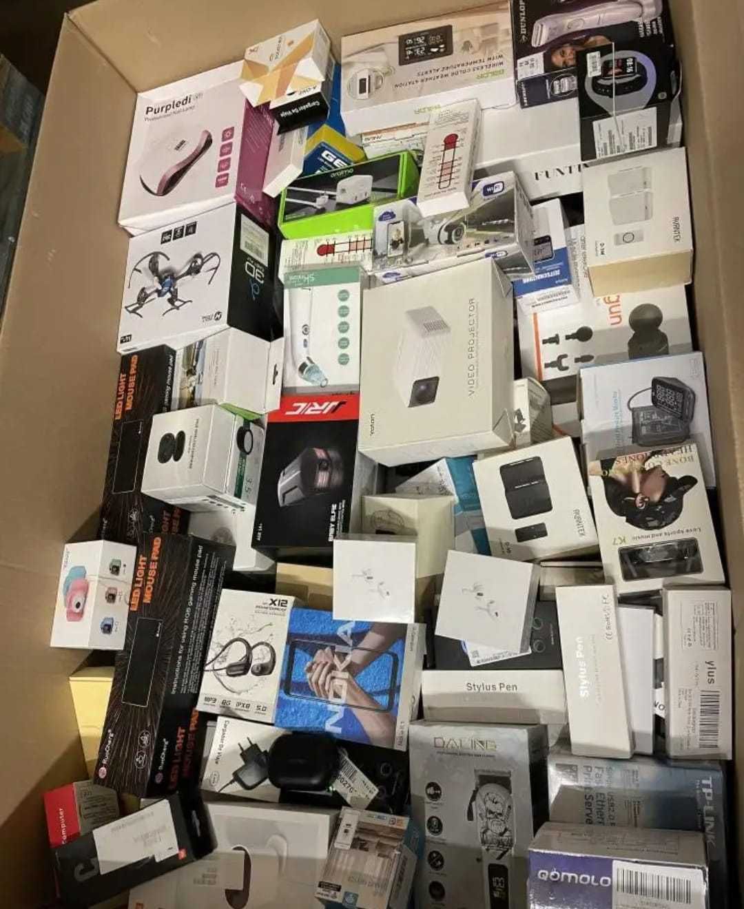 Palety Boxy Mix Elektronika Drobna Amazon Nadwyżki Największy Wybór