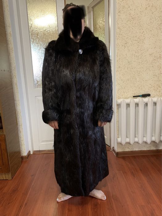 Шуба нутрія стрижена