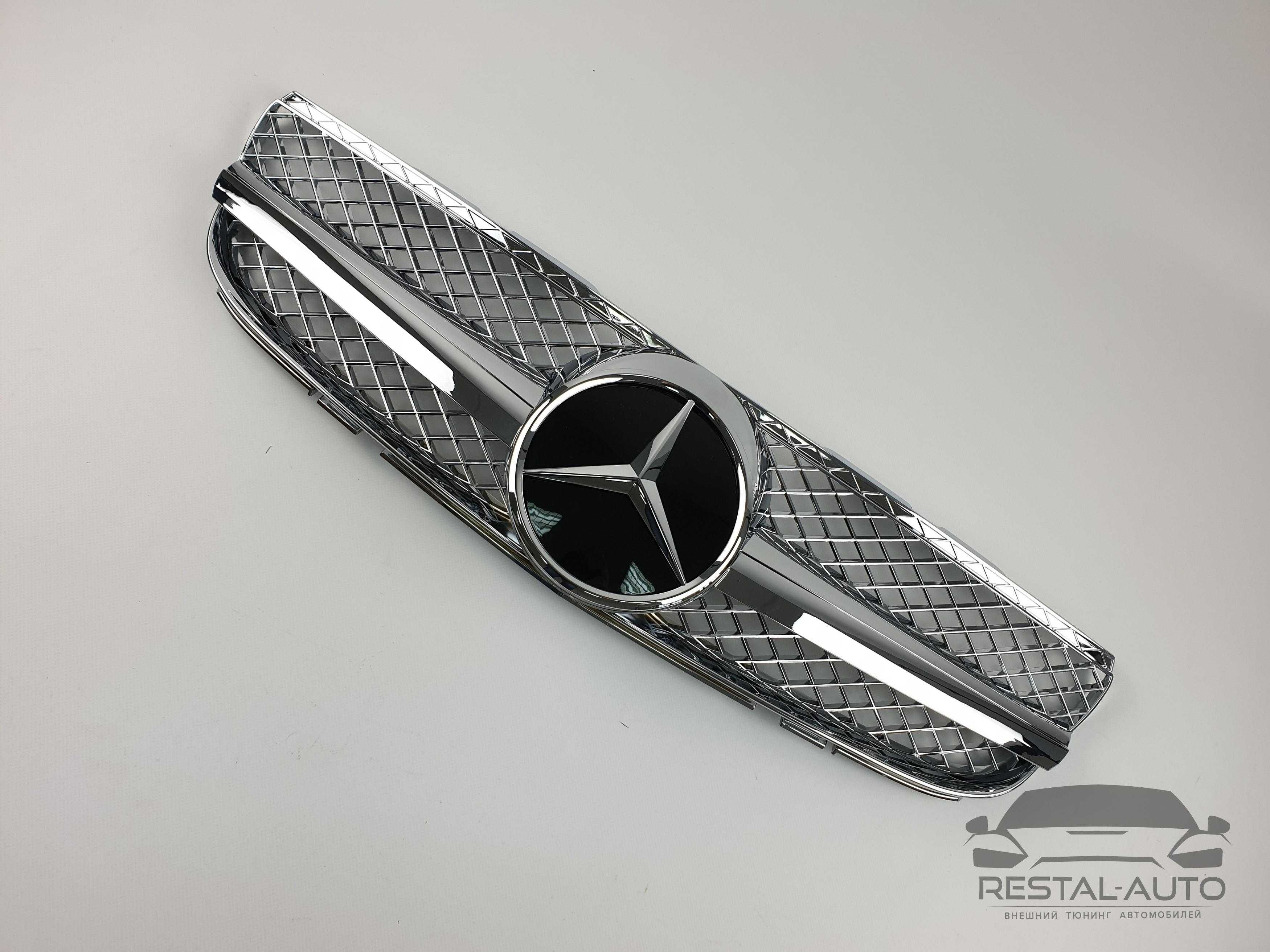 Решетка на Mercedes SL-Class  R230 2006-2008 год