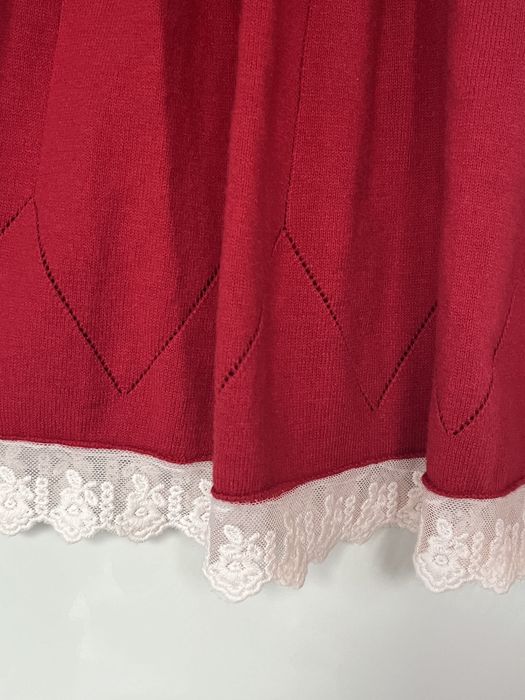 H&M cudo! JAK NOWA czerwona sukienka 110/116 miękka dzianina