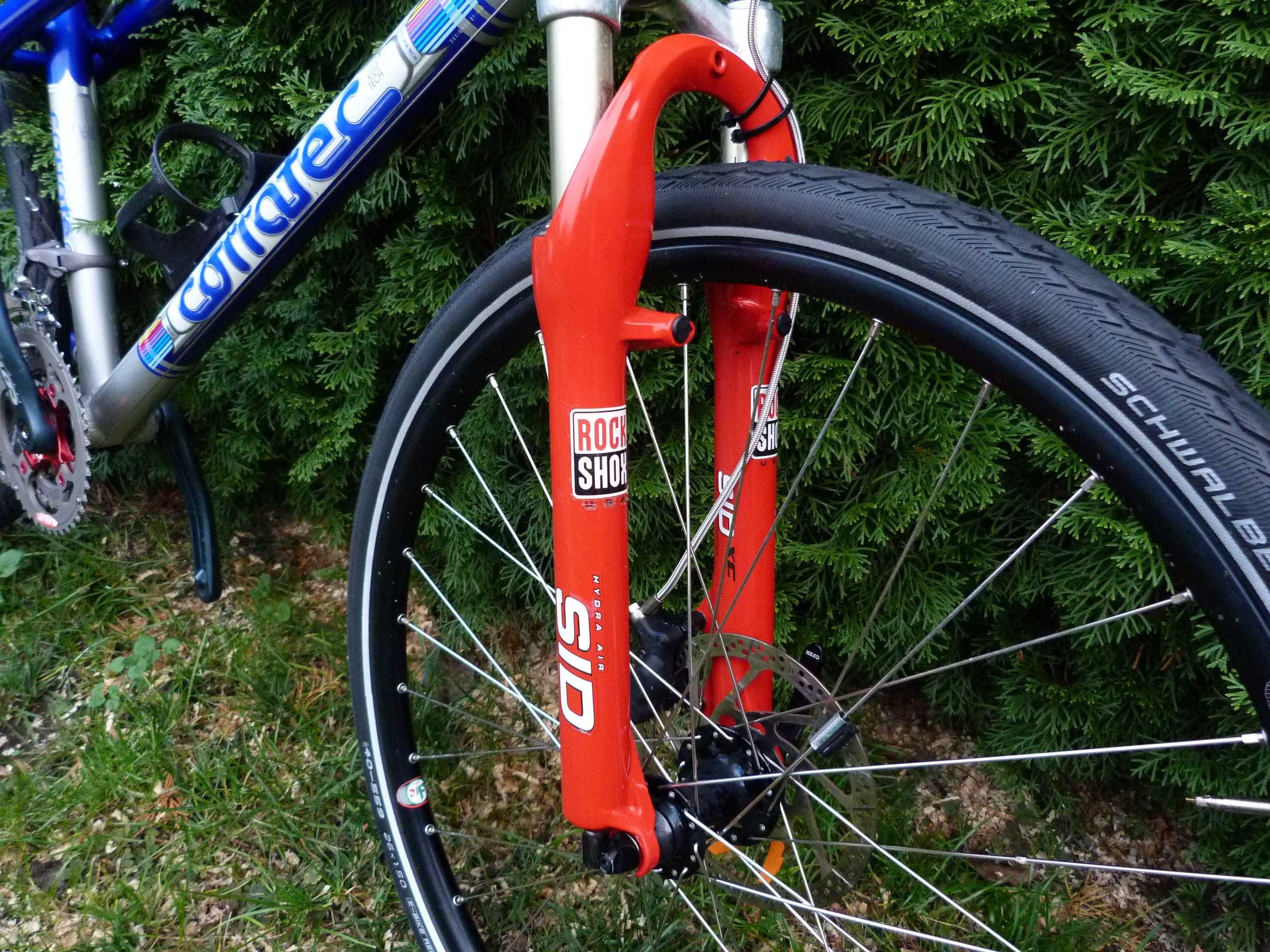 corratec SUPERBOW world cup SID  xtr  BIAŁY KRUK