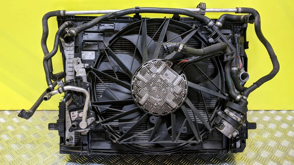 Дифузор BMW 5 F10 2010-201) Кожух вентилятора БМВ 5 Ф10 Разборка Шрот