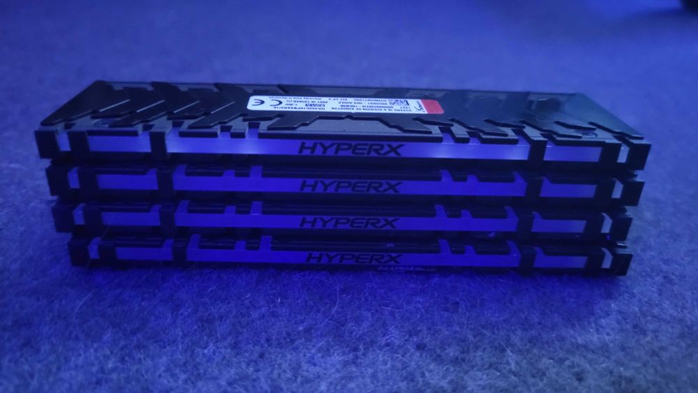 HyperX 32GB RGB (4x8GB) 3200Mhz