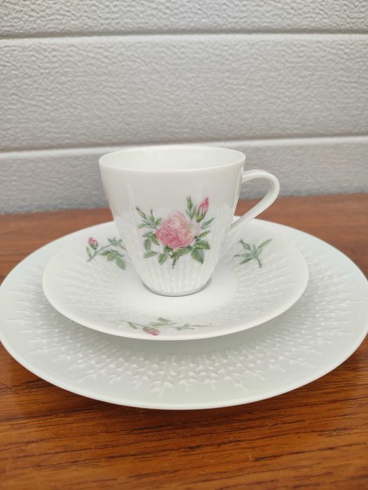 Porcelanowe Trio Hutschenreuther Rosita - Vintage - Design - C