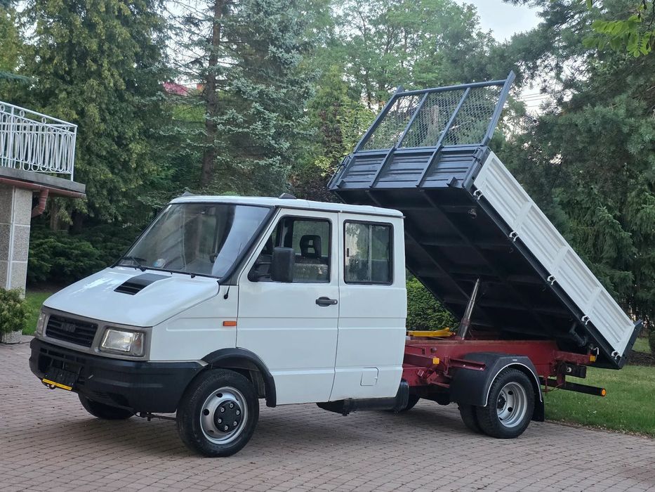 Iveco Daily 35c-10 Doka/Dubel Kabina Wywrotka 3.40M ! Przystawka ! Oryginał ! Wolny Most  ! Bez Korozji  !  Z Włoch !
