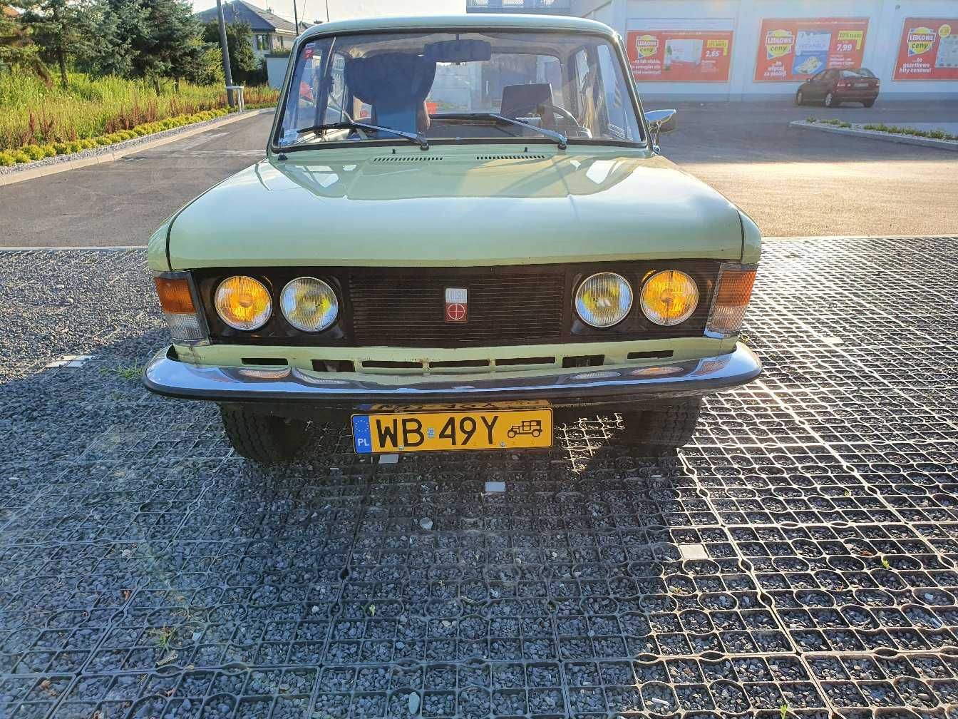 Samochód FSO Fiat 125p 1983 zabytkowy