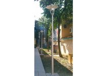 Słup oświetleniowy 3 m aluminiowy INOX