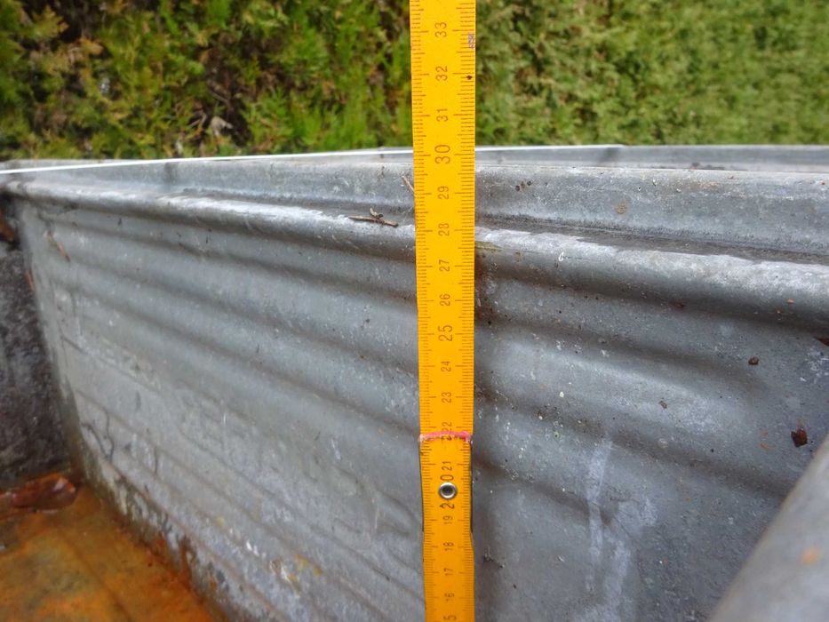 Skrzynka kuweta magazynowa SSI SCHAFER Duże metalowa ocynk mocna