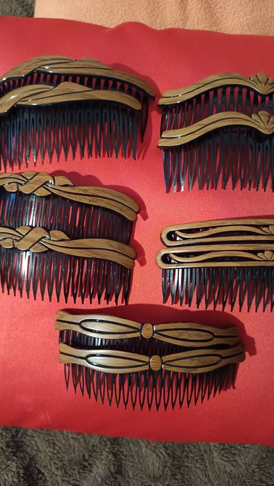 Grzebyki ozdobne do włosów , cena za 1 sztukę