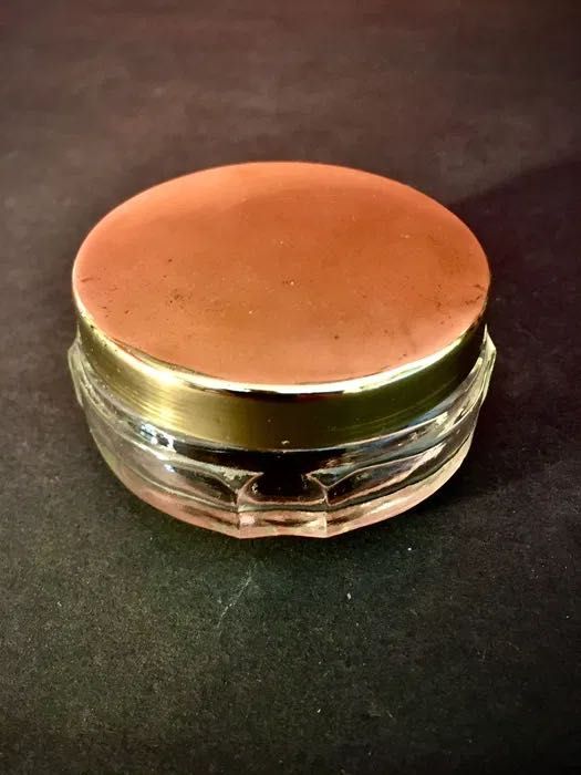 CAIXA ANTIGA - carimbo “confiança” - 7,5 x 3,6 cm/s