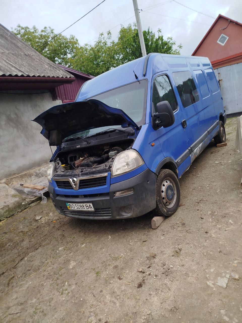 Продам OPEL MOVANO 2006 р.в. , кузов максі база, довжина буди 3.60м.