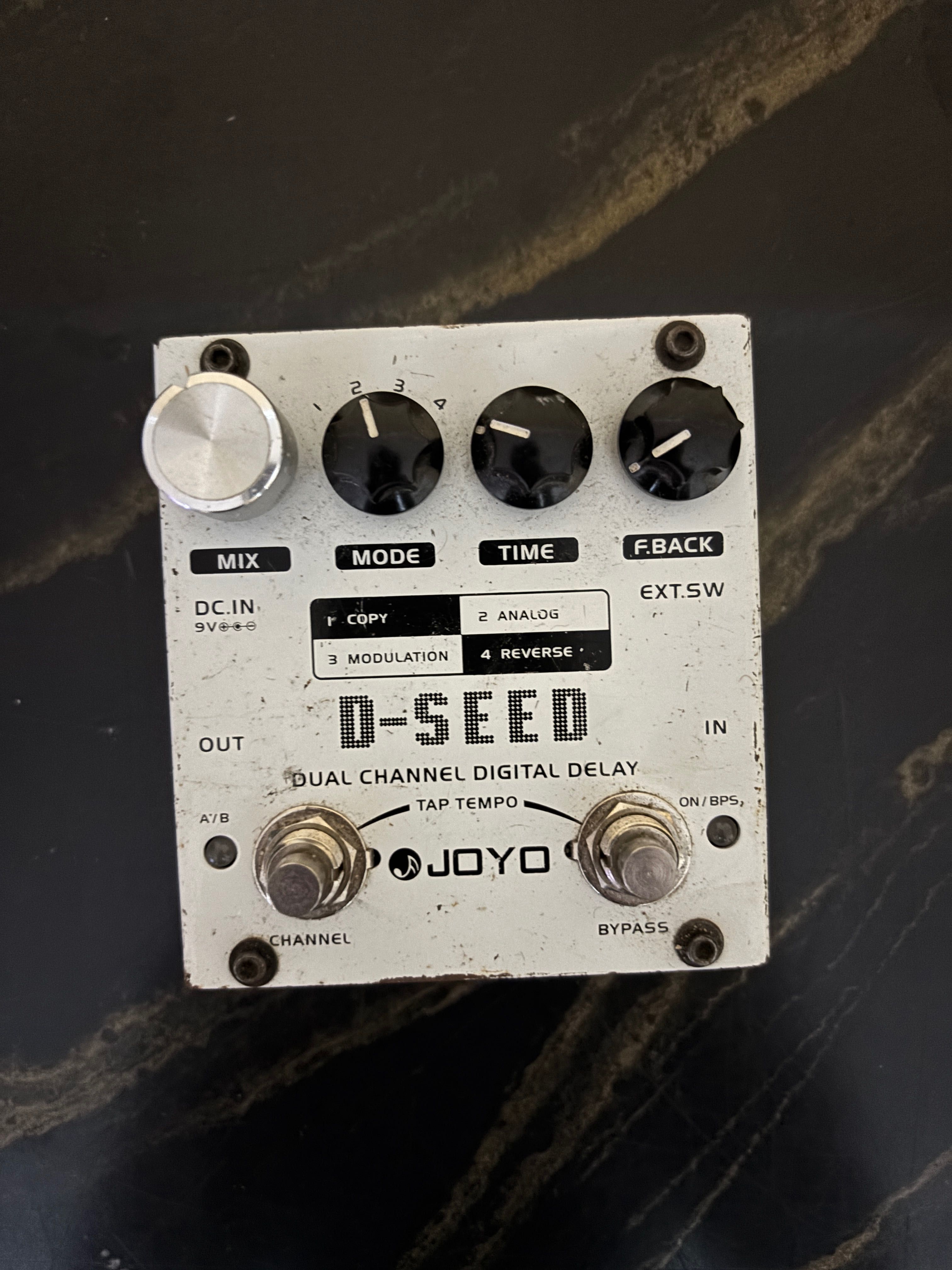 Joyo DSEED Delay 2 kanałowy TAP TEMPO