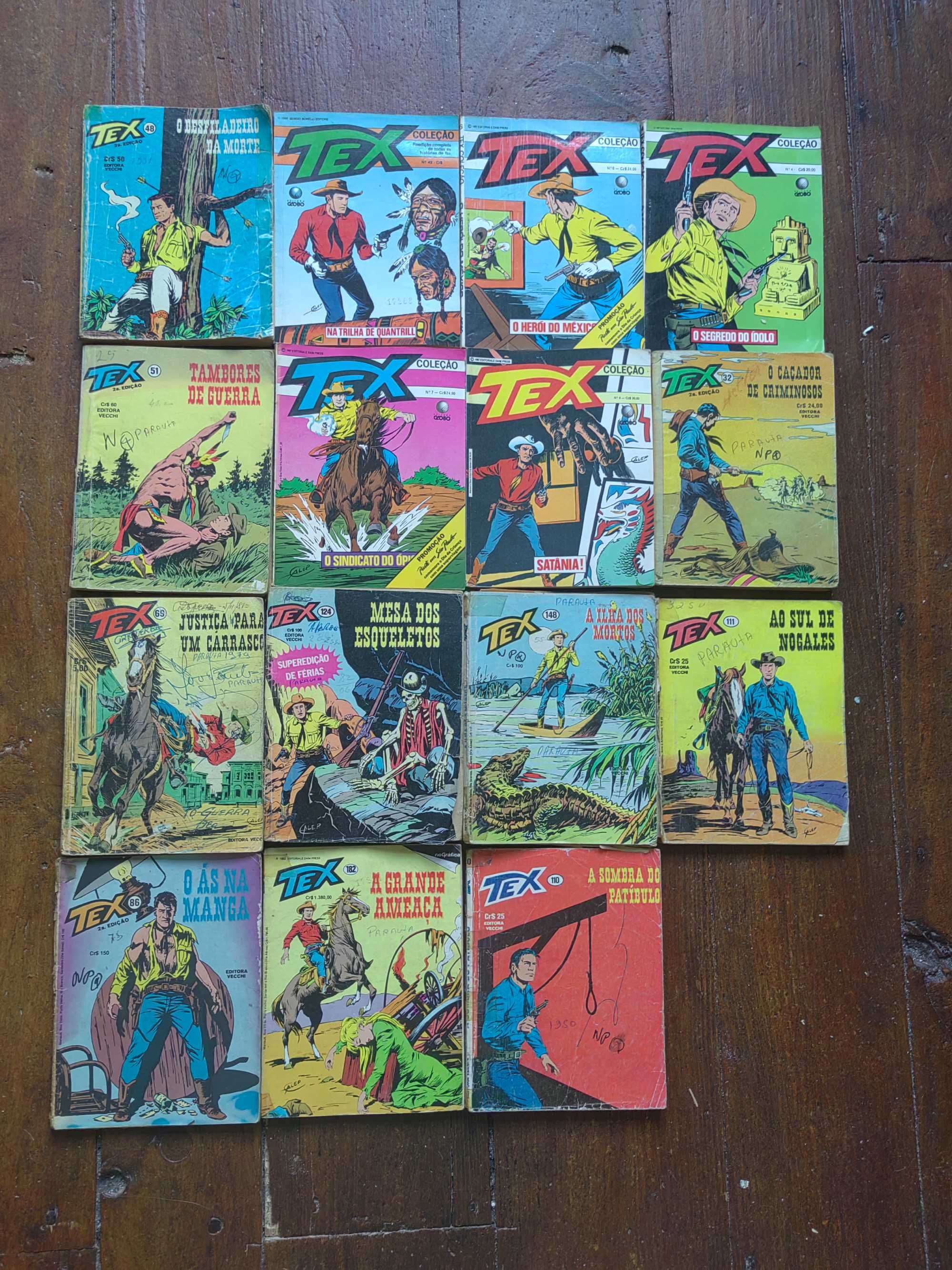 Banda desenhada, Tex willer , Zagor, homem aranha, marvel etc...