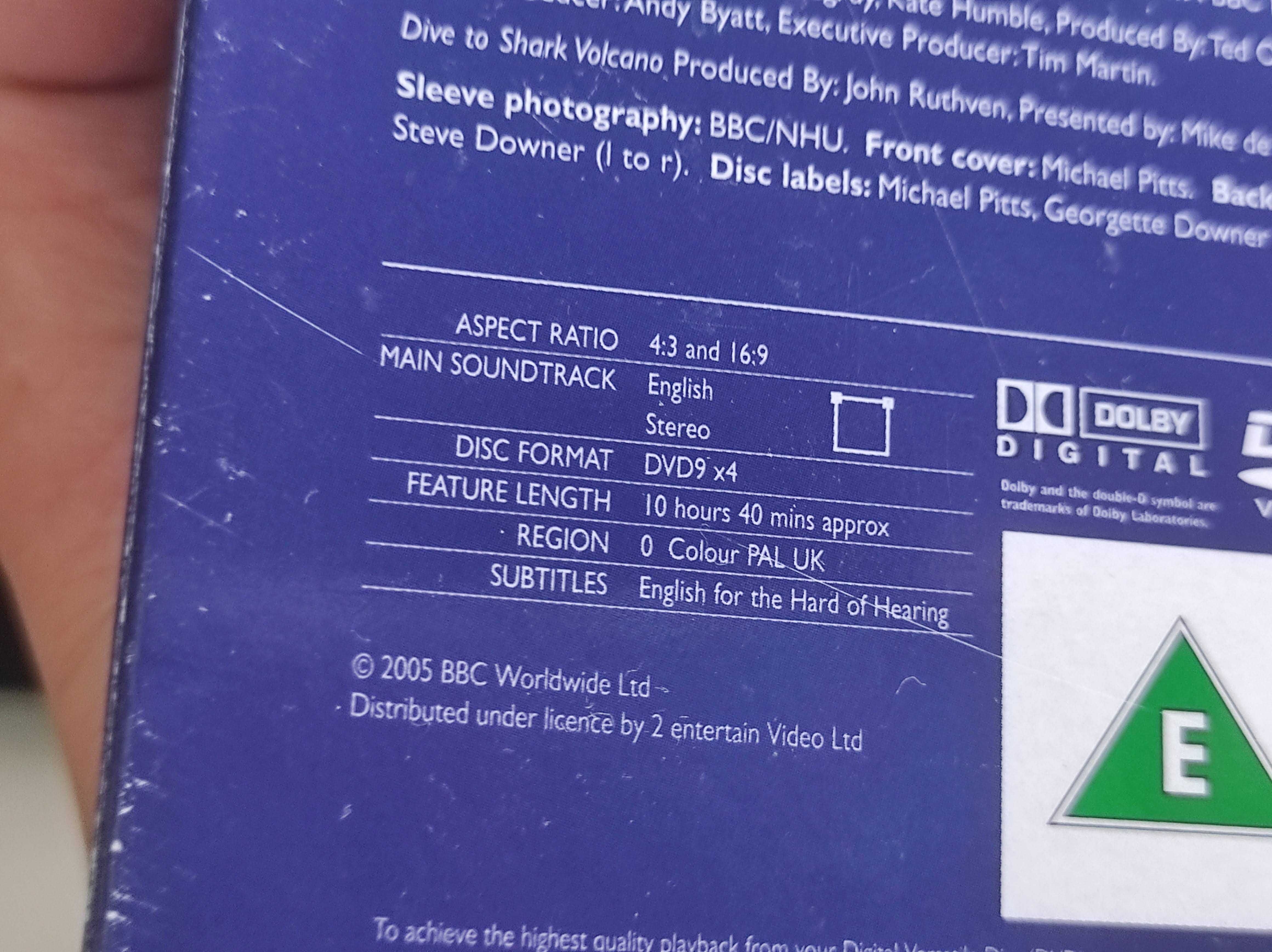 DVD film Błękitna Planeta Special Edition BBC