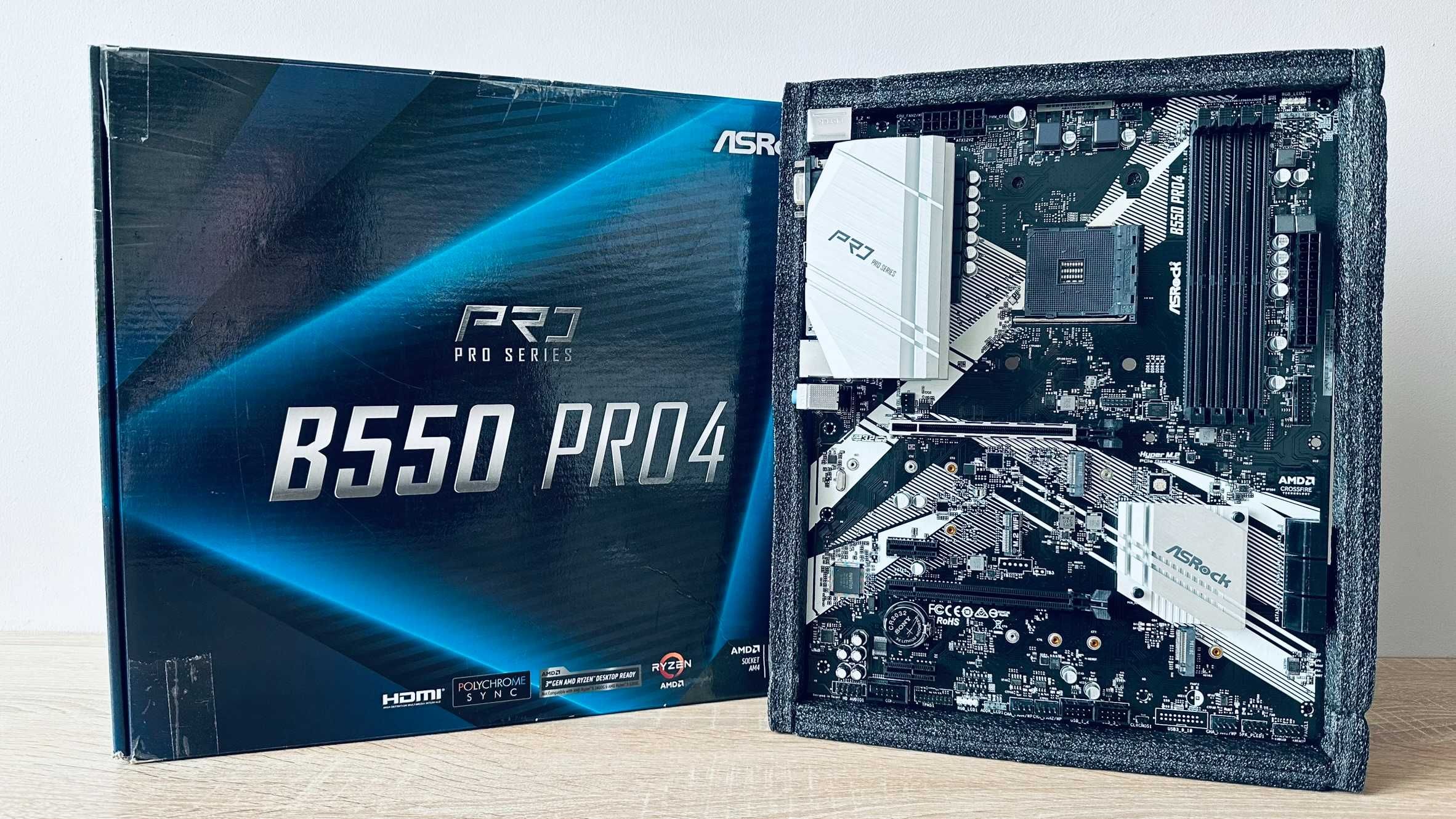 ASROCK B550 PRO4 AM4 DDR4 PCI-E 4.0 płyta główna