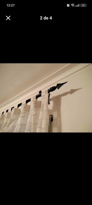 Cortinado com varão