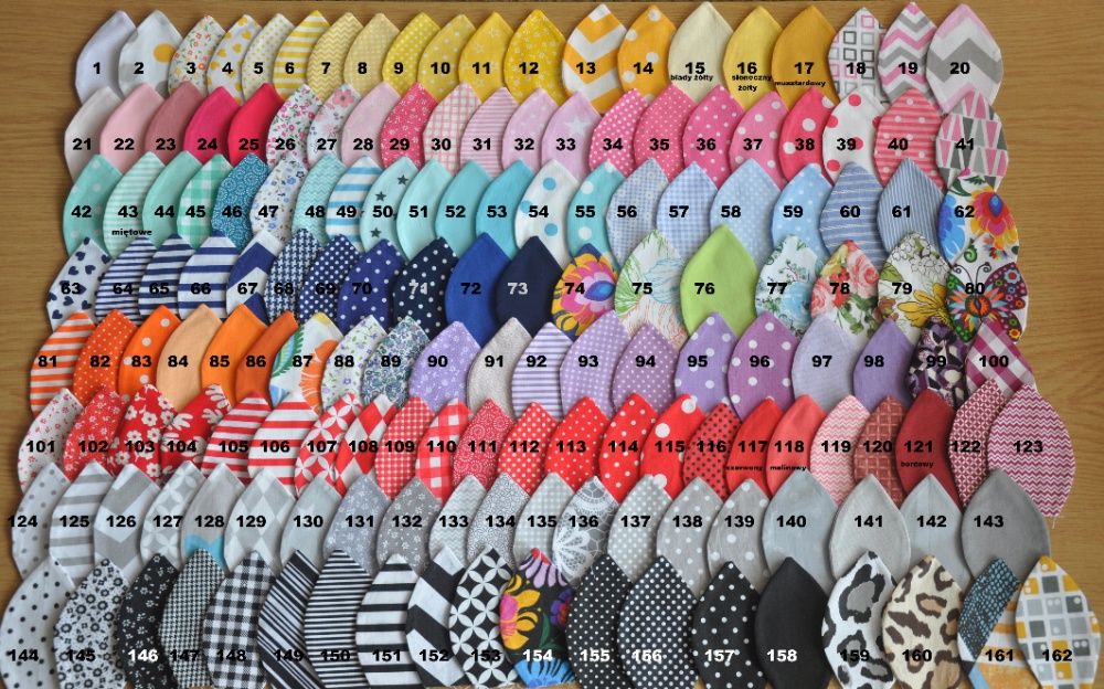 tulipany szyte z materiału 162 wzory do wyboru