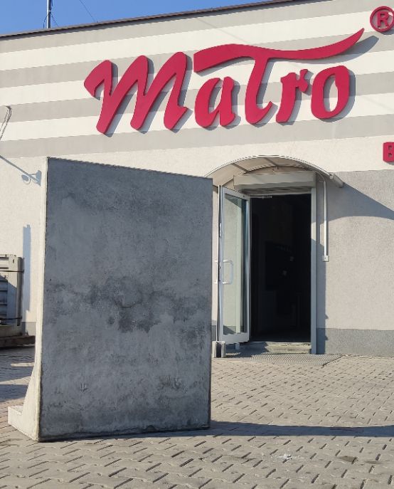 Mur oporowy typu L, mury oporowe elki 150x100 prefabrykat muru