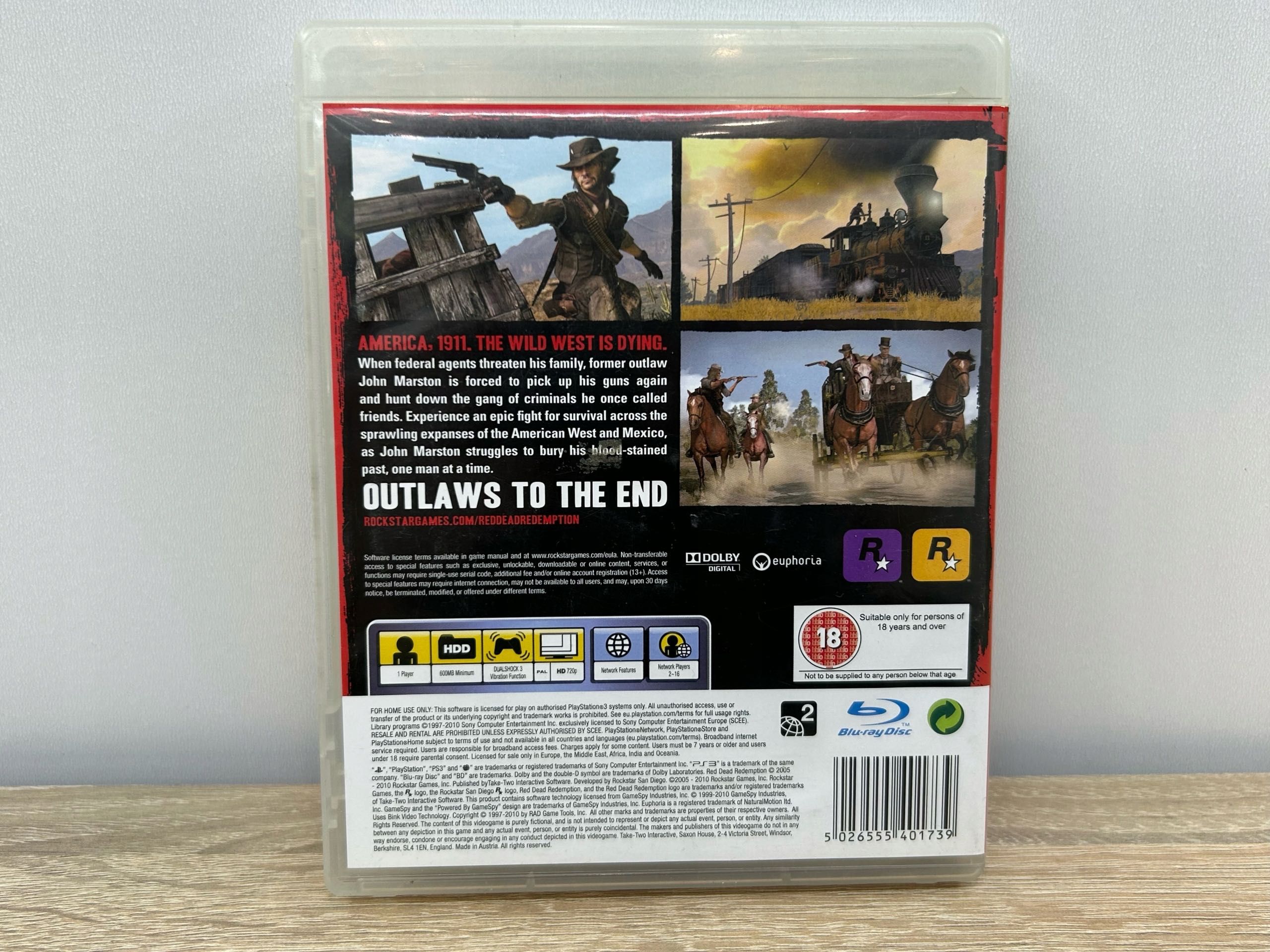 Gra Ps3 Red Dead Redemption