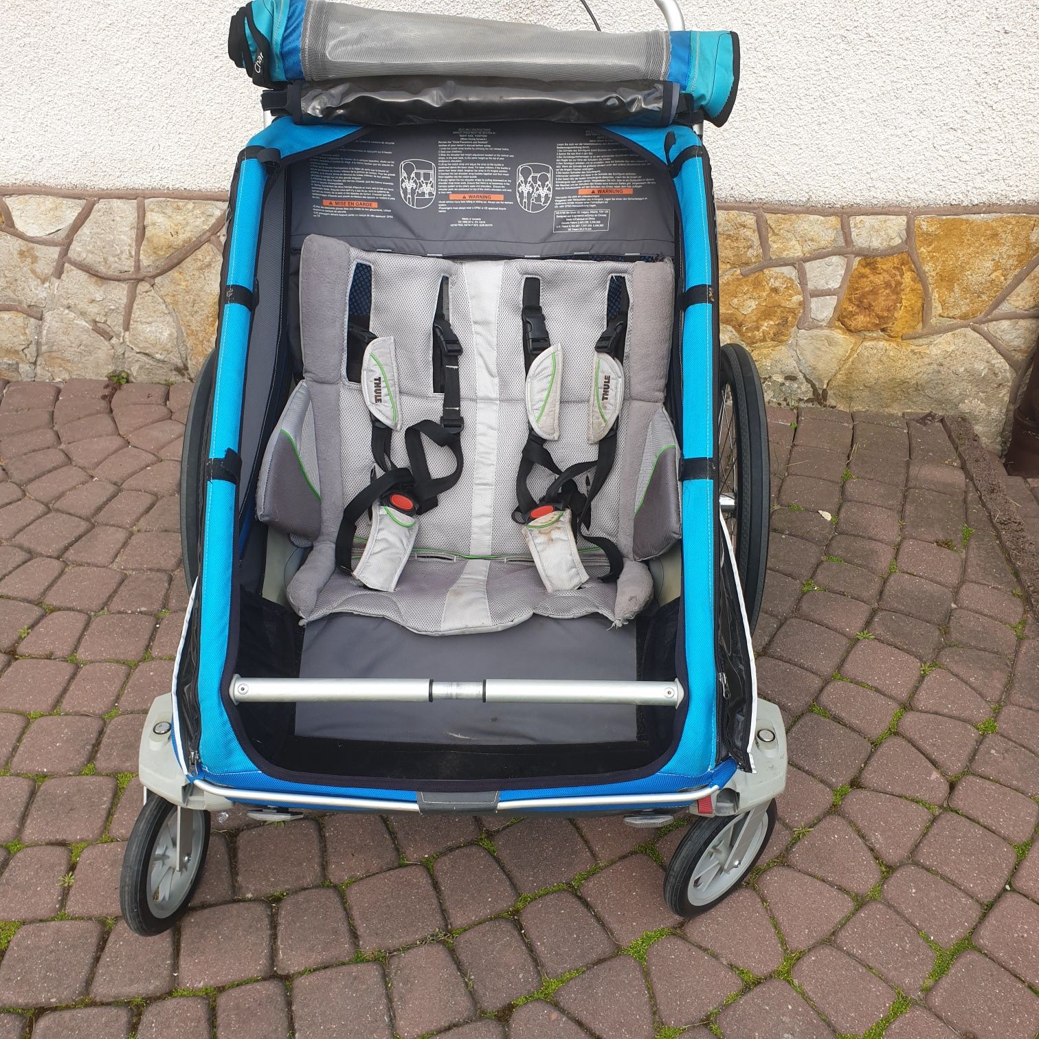 THULE Chariot CX2 przyczepka rowerowa dla dzieci wózek