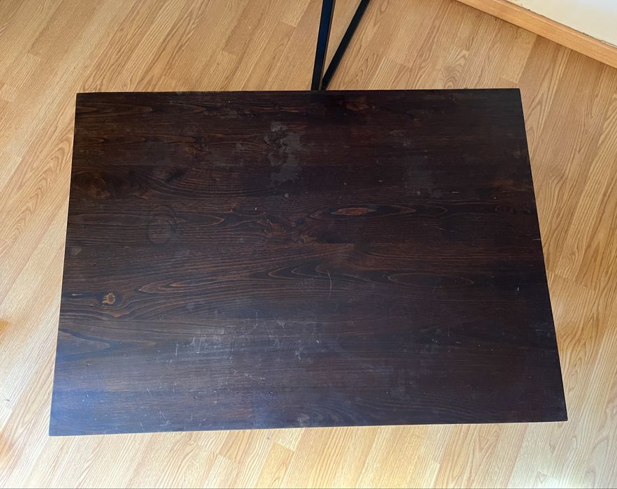 Mesa de centro madeira 110x80