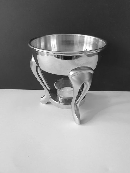 Podgrzewacz stalowy pod dzbanek, stojak