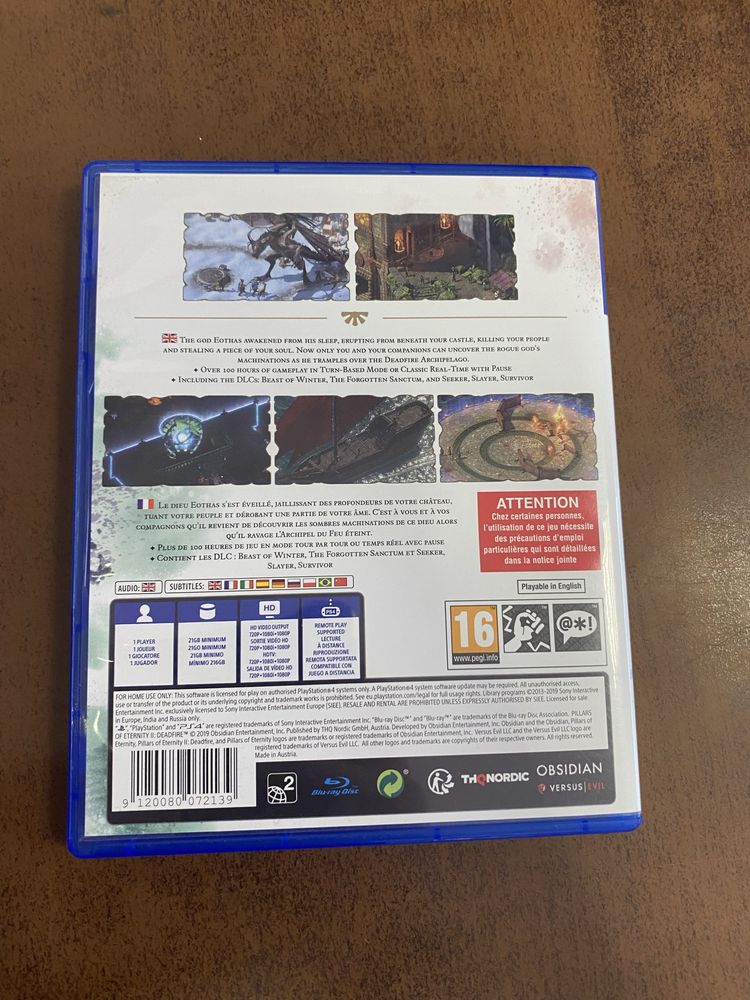 Gra Ps4: Deadfire - Ultimate Edition