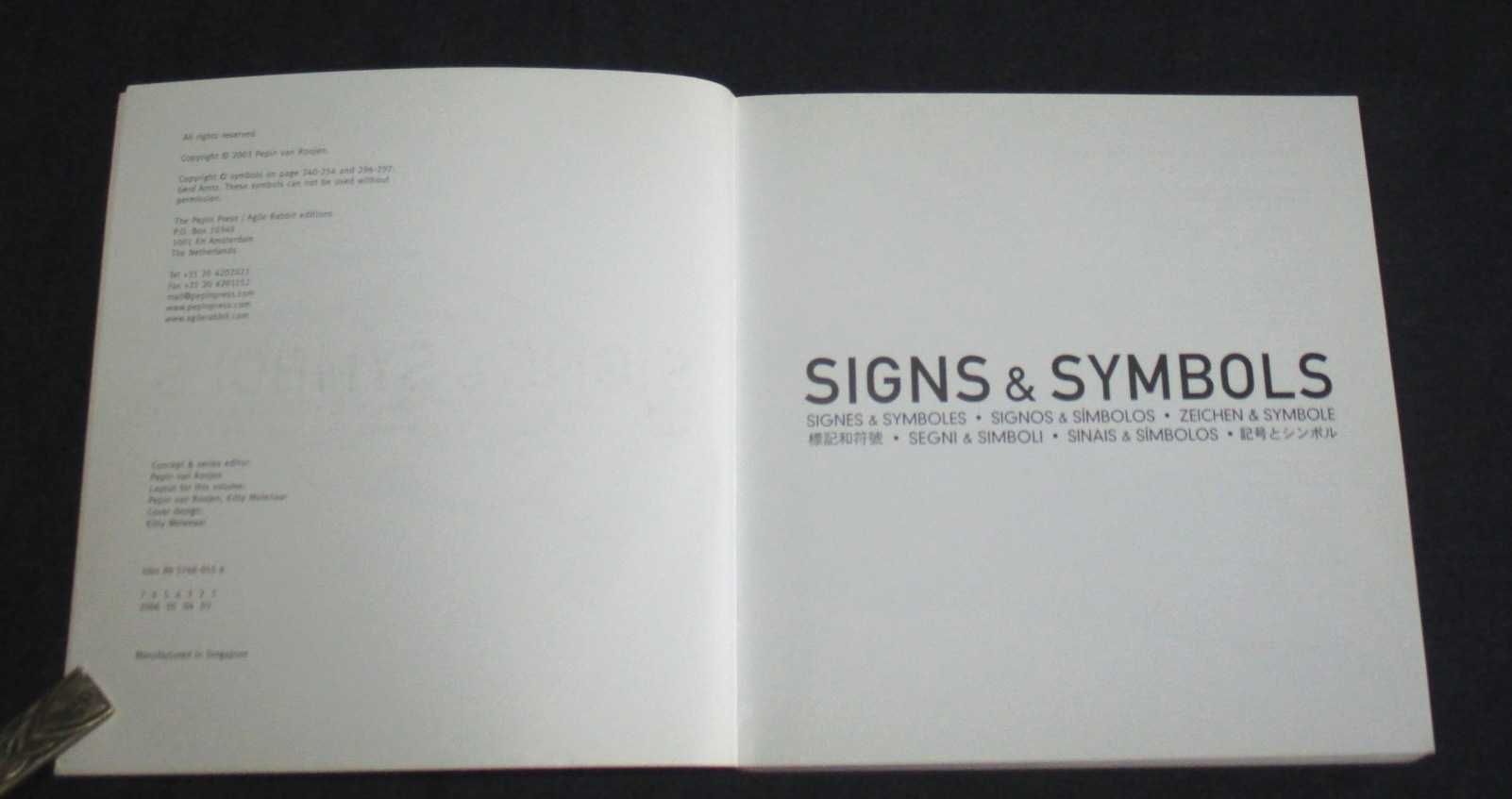Livro Signos & Símbolos com CD Pepin Press