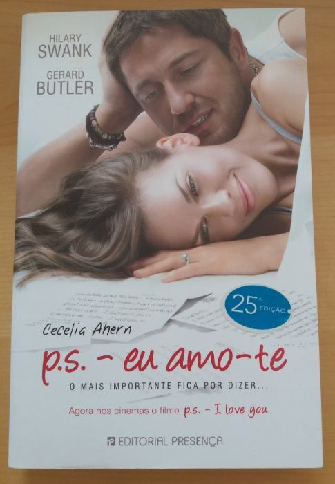 Livro Cecelia Ahern - "P.S. - Eu Amo-te"