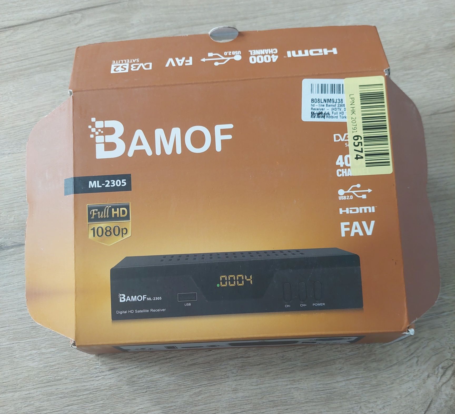 Tuner DVB-S, DVB-S2 Bamof ML-2305