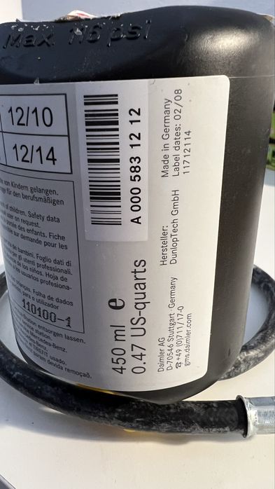 Mercedes selante para pneu