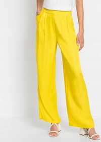 B.P.C spodnie żółte modne r.46