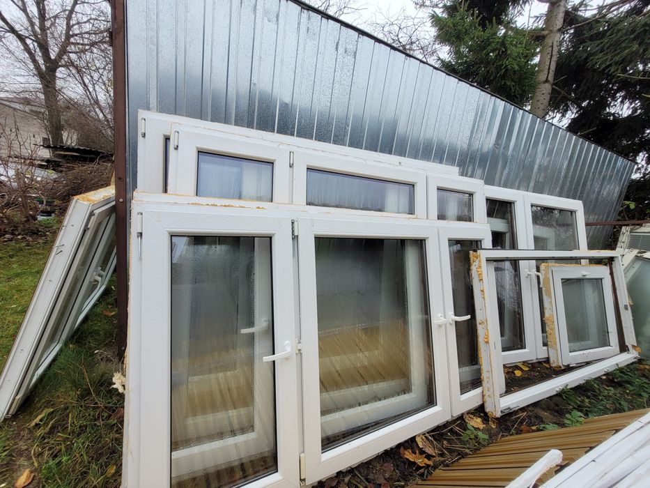 Okna Terrazyt różne rozmiary, drzwi