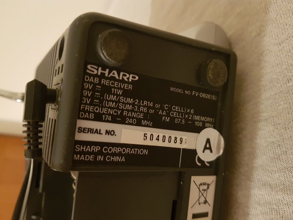 Radio Sharp DAB polecam