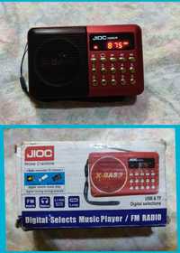 Цифровой мини радиоприемник +MP3 плеером Micro SD/AUX/FM