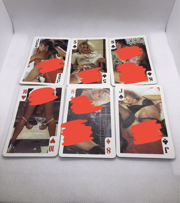 Карты эротические. Карты ню 54 штуки.