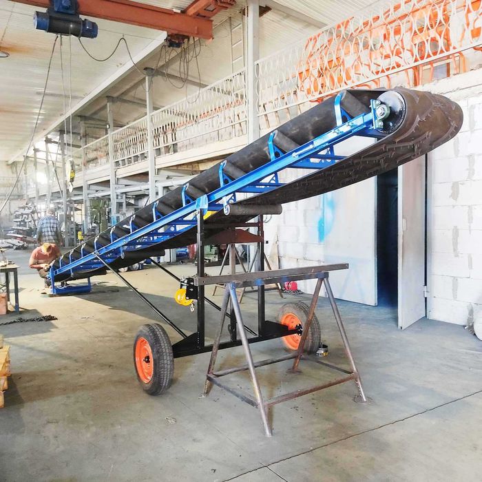 Стрічковий  конвеєр 400*6000для зерна, транспортер, ленточный конвейер