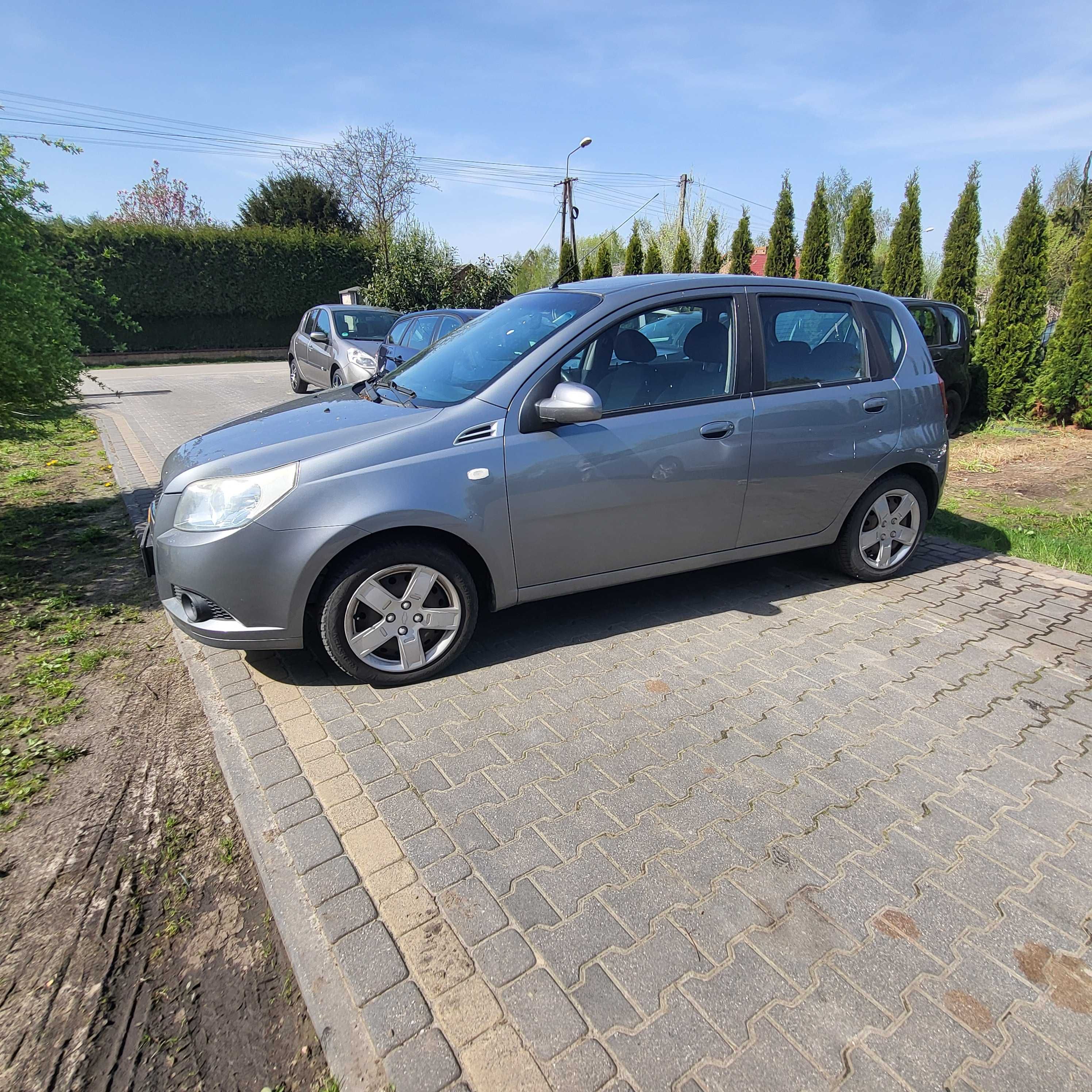 Chevrolet Aveo benzyna + gaz