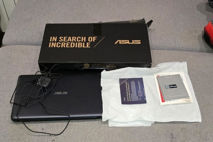 Laptop Asus 15,6"/N4000/4GB/256GB (D543MADM785)