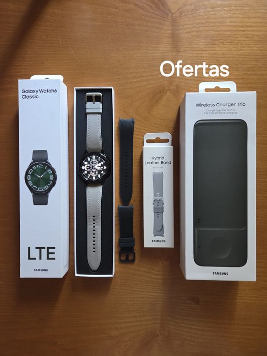 Samsung Smartwatch 6 LTE classic 47mm com garantia e factura +Ofertas